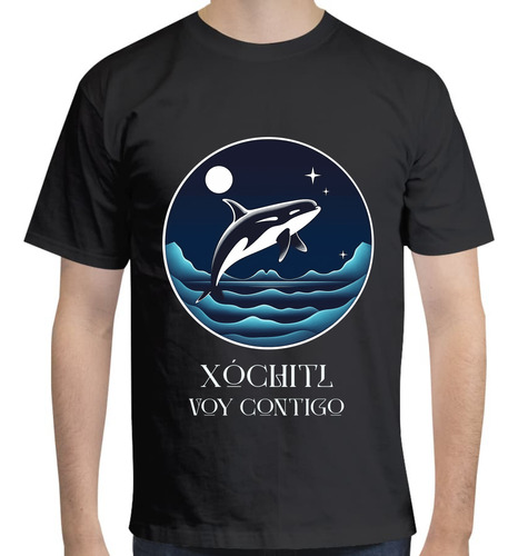 Playera Xóchitl Gálvez -  Voy Contigo  - Ballena Orca