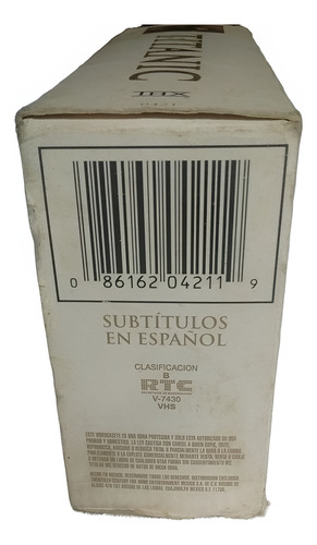 Titanic Vhs Set De Lujo Con 2 Cassettes Subtitulada
