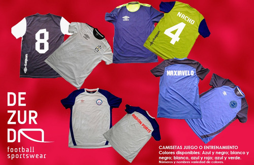 Camisetas Personalizadas - Equipos Futbol 5