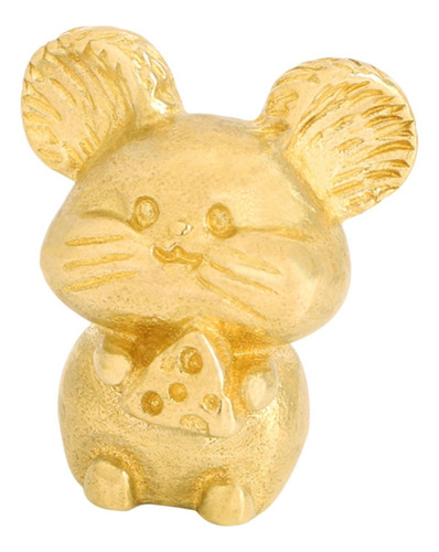 Manija De La Puerta Del Cajón De La Estatuilla Del Mini Oro