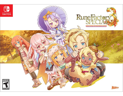 Rune Factory 3 Special  Golden Memories Limited Edition .