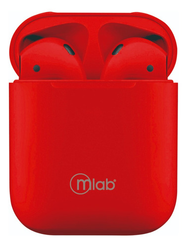 Audifono Bluetooth Microlab Fully Wireless Red - Revogames