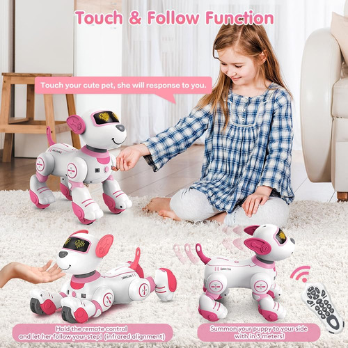 Vatos Juguete Robot Perro Control Remoto Para Niños - Intera