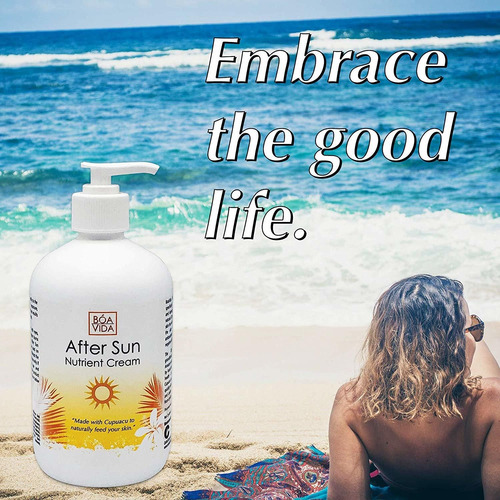 Boavida After Sun Loción Crema Nutriente Y Tan Enhancer, Que