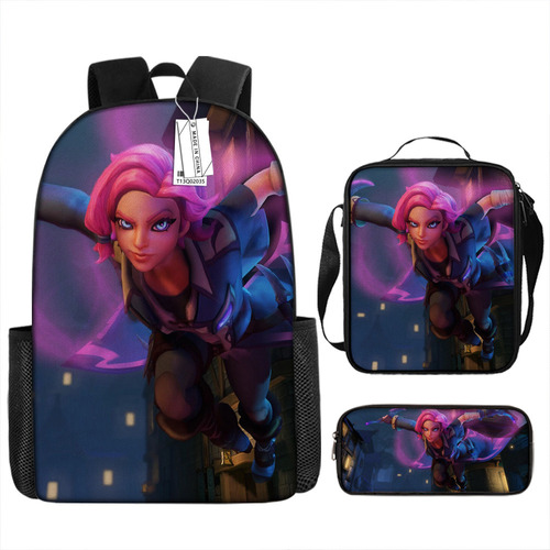 Bonita Mochila Con Forma De Gato, Pistola, Fire Ranger, Patr