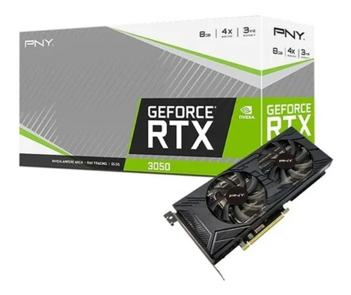 Imagen 3 de 7 de Placa De Video Pny Rtx 3050 8gb Gddr6 Nvidia