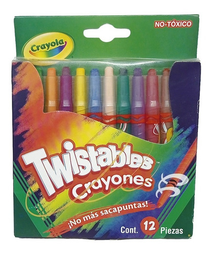 Crayones Crayola Twisteables Mini 12 Piezas