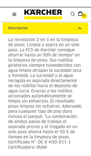 Kracher Limpia Pisos