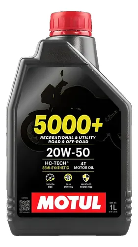 comprar Óleo Motor 4t 5000+ 20W-50 semissintético Motul