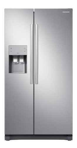 Geladeira Samsung Side By Side Rs50n - 501l - Inox Cor Prata 220V