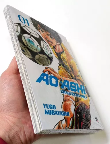 Edição brasileira de Ao Ashi: Craques da Bola tem detalhes