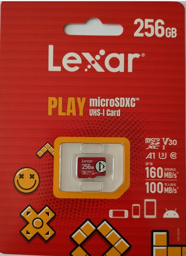 Memoria Lexar Play Micro Sdxc 256gb Nintendo V30 4k Uhs