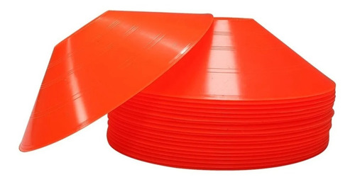 Set De 10 Conos Tipo Plato Para Entrenamiento