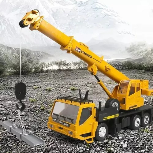 Juguete De Grúa De Construcción Con Control Remoto