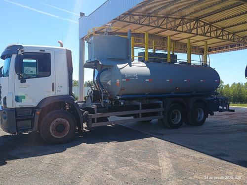Volks Vw 26280 6x4 2014 Com Pipa Bombeiro Tanque Gascom.