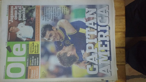 Diario Ole 4031 Boca Capitan De America Datolo Palermo 2007