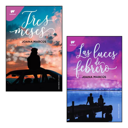 Pack X2- Tres Meses + Las Luces De Febrero - Joana Marcus
