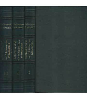 Lettres A Zoé Sur Lhistoire Des Philosophies   3 Volumes