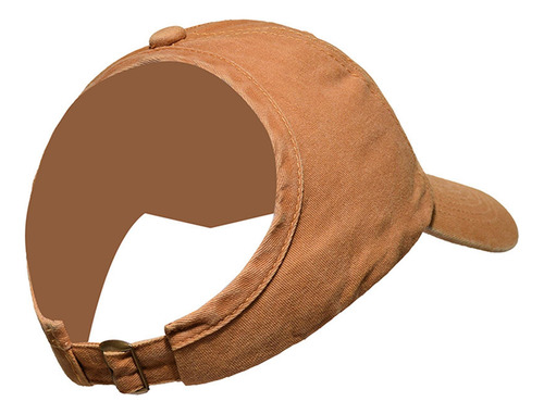Gorra De Béisbol Con Cola De Caballo Sin Espalda Para Mujer