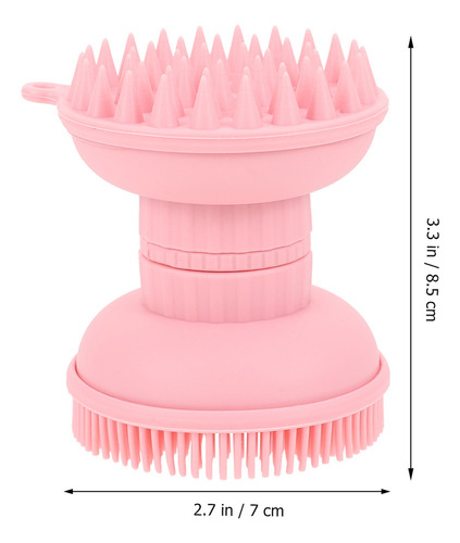 Cepillo De Baño Masajeador Para Limpieza Capilar