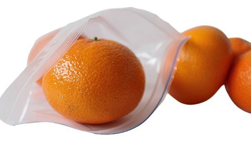 Imagen 4 de 4 de Bolsas Con Cierre Hermético Transparente 100 Uds 24x20cm