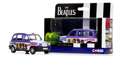 The Beatles Hey Jude London Taxi 1:36 Diecast Display M...
