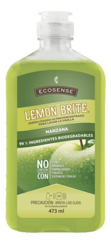 Melaleuca Ecosense Limon Brite Liquido De Lavado 16oz