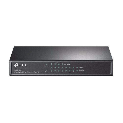 Tp Link Tl-sg1008p Switch 8 Puertos Gigabit C/ 4 Puertos Poe