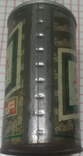 Lata De Chapa Cerveza Sante Fe Dorada Argentina Vacia Santa Fe Dorada (Usado)