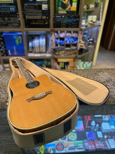 Violão Com Capa Captação Fishman + Qualidade Florens Tagima
