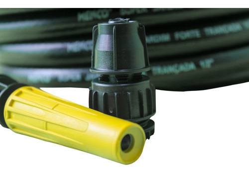 Mangueira Jardim Super Reforçada Pr300psi Preta 1/2- 20m
