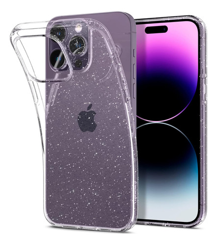 Funda Spigen Liquid Crystal Para iPhone 14 Pro - Quartz