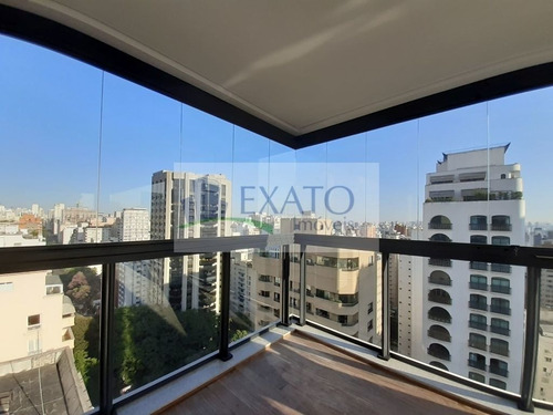 Imagem 6 de 15 de Apartamento Em Prédio Novo No Jardim Paulista, Com 205m² De Área Útil, 3 Suítes, 4 Vagas E Lazer. - Em50843