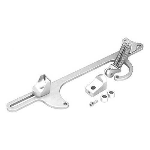 Qiilu Throttle Bracket, Billet Aluminum Carburetor Throttle