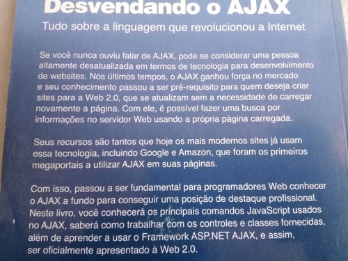Ajax Comércio Eletrônico Asp Dreamweaver Flex Padroes Web