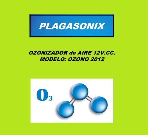 Imagen 8 de 10 de Ozonizador Ionizador Desodorante Electronico Autos 12v Cc