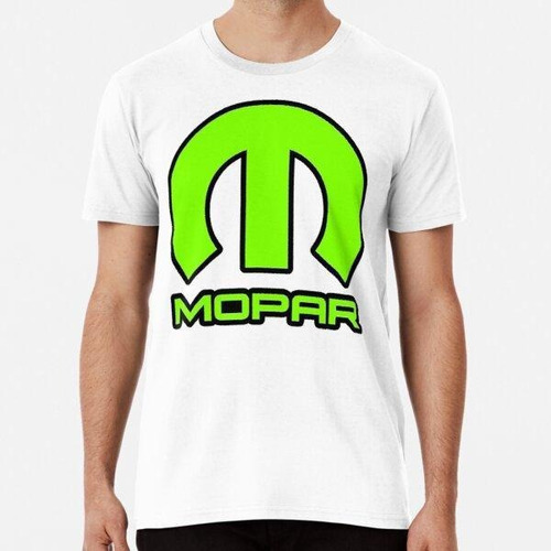 Remera Mopar Verde Algodon Premium