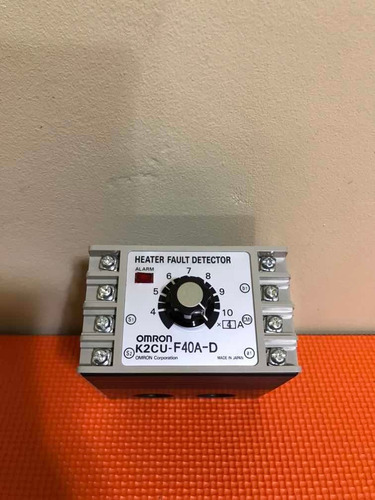 Omron K2cu-f40a-d Detector De Falla De Calentador (Usado)