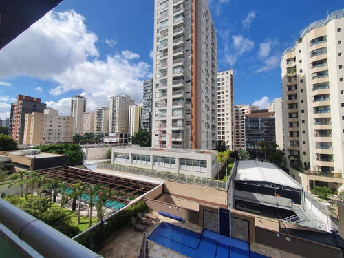 Apartamento Para Locação Na Vila Olímpia, Rua Quatá, 835. Com 52m², 1 Dormitório E 1 Vaga. - Ap4897