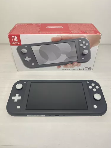 Nintendo Switch Lite Cinza KaBuM