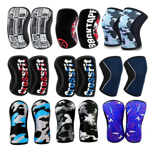 Para Joelheiras Esportivas De Neoprene Wv 7mm Para Mulheres,