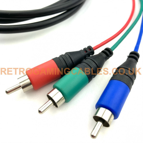 Cable Premium De Vídeo Componente Para Ps2 Play Station 2