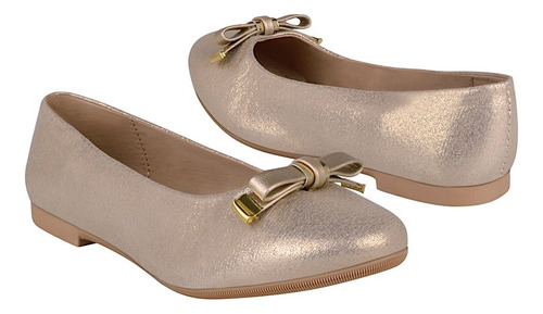 Zapatos Niña Stylo 1072 Textil Oro