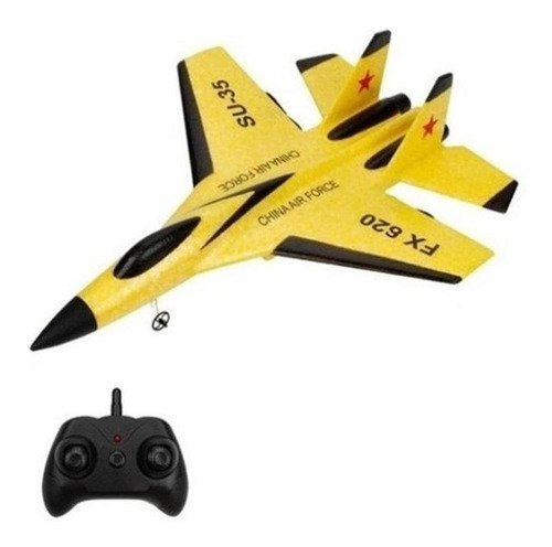 Avião De Controle Remoto 2.4g Su35 Brinquedos Modelo De