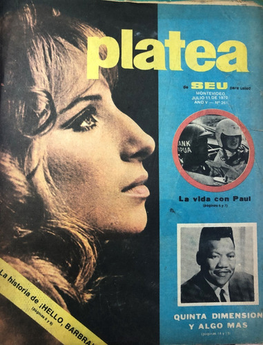 Revista Platea, Nº 261, 1970, Cine Radio Teatro , Rba