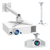 Comprar Vakrny Base Soporte Proyector Universal Ajustable Para Techo\u002Fpared Soporte Proyector Universal 30kg De Techo Ajustable 43-65cm