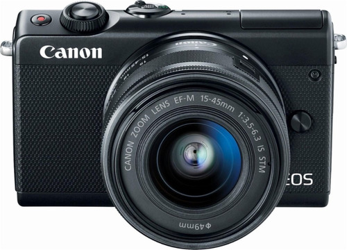 Imagen 1 de 6 de Camara Canon Eos M100 Kit 15-45mm Ef Is Stm Hasta 18 Cuotas 