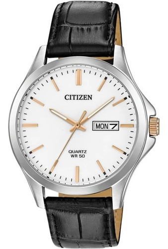 Reloj Citizen 61071 Bf2009-11a Hombre Fechador Correa