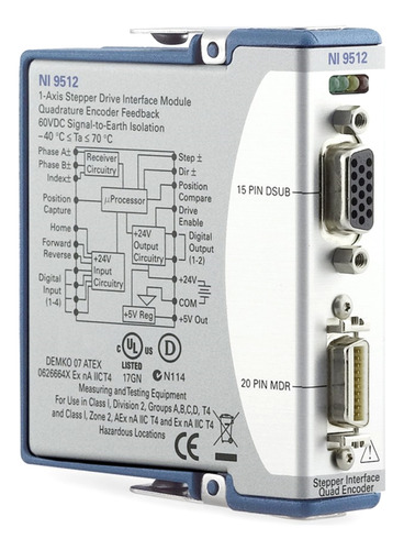 New National Instruments Ni 9512 779944-01 Interface Mod Bbt