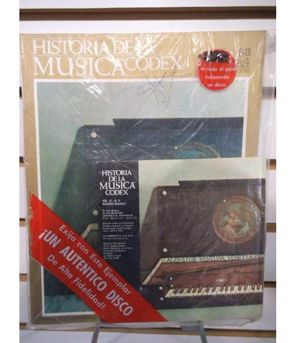 Historia De La Musica Codex 63 Fasiculo Y Disco Lp Acetato